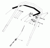 Toro 20735 - Lawnmower, 1983 (3000001-3999999) Ersatzteile TRACTION CONTROL ASSEMBLY