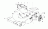 Toro 20740 - Lawnmower, 1978 (8000001-8999999) Ersatzteile HOUSING ASSEMBLY