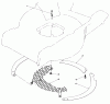 Toro 20742 - Lawnmower, 1984 (4000001-4999999) Ersatzteile LEAF SHREDDER KIT NO. 59101 (OPTIONAL)