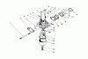 Toro 20745C - Lawnmower, 1985 (5000001-5999999) Ersatzteile CARBURETOR ASSEMBLY