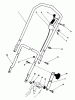 Toro 20745C - Lawnmower, 1986 (6000001-6999999) Ersatzteile HANDLE ASSEMBLY