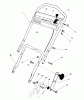 Toro 20745C - Lawnmower, 1987 (7000001-7999999) Ersatzteile HANDLE ASSEMBLY