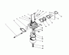 Toro 20745C - Lawnmower, 1988 (8000001-8999999) Ersatzteile CARBURETOR ASSEMBLY (ENGINE NO. 47PG6)