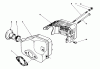 Toro 20746C - Lawnmower, 1988 (8000001-8999999) Ersatzteile MUFFLER ASSEMBLY (ENGINE NO. 47PH7)