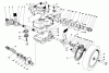 Toro 20747 - Lawnmower, 1985 (5000001-5999999) Ersatzteile GEAR CASE ASSEMBLY