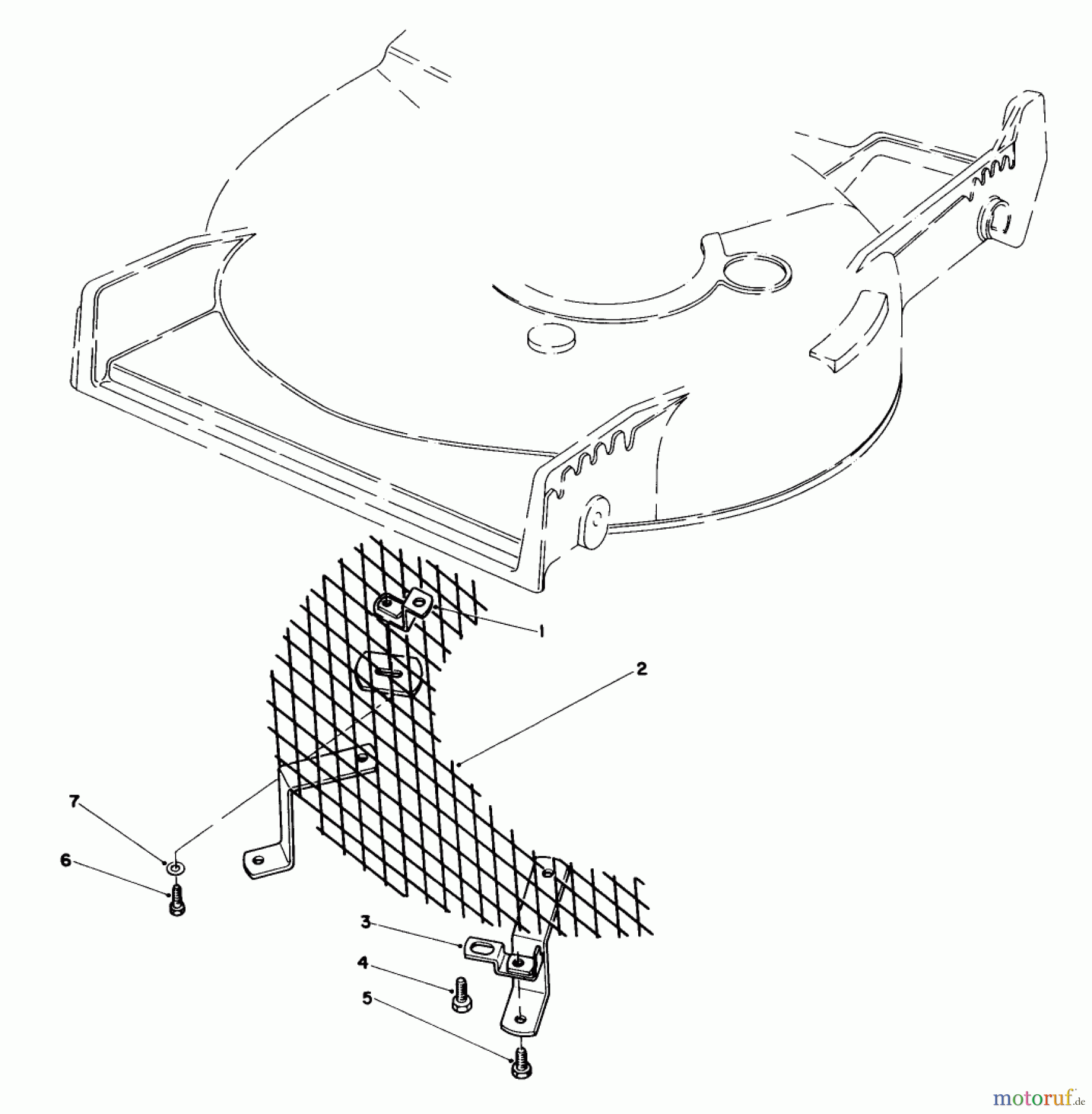 Toro Neu Mowers, Walk-Behind Seite 1 20747 - Toro Lawnmower, 1985 (5000001-5999999) LEAF SHREDDER KIT MODEL NO. 59157 (OPTIONAL)