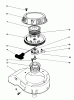 Toro 20747 - Lawnmower, 1985 (5000001-5999999) Ersatzteile RECOIL ASSEMBLY