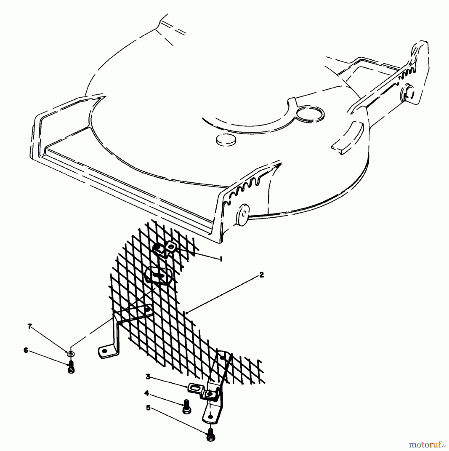 Toro Neu Mowers, Walk-Behind Seite 1 20747C - Toro Lawnmower, 1987 (7000001-7999999) LEAF SHREDDER KIT MODEL NO. 59157 (OPTIONAL)