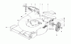 Toro 20750 - Lawnmower, 1978 (8000001-8999999) Ersatzteile HOUSING ASSEMBLY