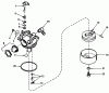 Toro 20752 - Lawnmower, 1979 (9000001-9999999) Ersatzteile CARBURETOR NO. 632050