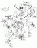 Toro 20752 - Lawnmower, 1980 (0000001-0999999) Ersatzteile ENGINE TECUMSEH MODEL NO. TNT 100-10068C