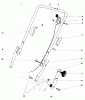 Toro 20752 - Lawnmower, 1980 (0000001-0999999) Ersatzteile HANDLE ASSEMBLY