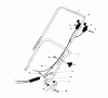 Toro 20755 - Lawnmower, 1979 (9000001-9999999) Ersatzteile HANDLE ASSEMBLY