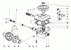 Toro 20755 - Lawnmower, 1980 (0000001-0999999) Ersatzteile GEAR CASE ASSEMBLY