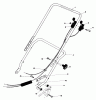 Toro 20755 - Lawnmower, 1980 (0000001-0999999) Ersatzteile HANDLE ASSEMBLY
