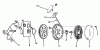Toro 20758 - Lawnmower, 1981 (1000001-1999999) Ersatzteile STARTER NO. 590450A