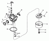 Toro 20762 - Lawnmower, 1980 (0000001-0999999) Ersatzteile CARBURETOR NO. 632050