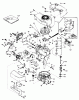 Toro 20762 - Lawnmower, 1980 (0000001-0999999) Ersatzteile ENGINE TECUMSEH MODEL NO. TNT 100-10066C