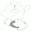 Toro 20762 - Lawnmower, 1981 (1000001-1999999) Ersatzteile LEAF SHREDDER KIT NO. 59100 (OPTIONAL)