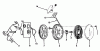 Toro 20762 - Lawnmower, 1981 (1000001-1999999) Ersatzteile STARTER NO. 590450A