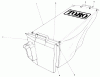 Toro 20762 - Lawnmower, 1984 (4000001-4999999) Ersatzteile GRASS BAG ASSEMBLY NO. 11-4949