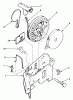 Toro 20762C - Lawnmower, 1985 (5000001-5999999) Ersatzteile REWIND STARTER NO. 590531