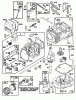 Toro 20763B - Lawnmower, 1993 (39000001-39999999) Ersatzteile ENGINE GTS-150 #1