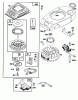 Toro 20763B - Lawnmower, 1993 (39000001-39999999) Ersatzteile ENGINE GTS-150 #3