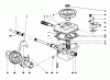Toro 20765 - Lawnmower, 1981 (1000001-1999999) Ersatzteile GEAR CASE ASSEMBLY