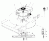 Toro 20771 - Lawnmower, 1983 (3000001-3999999) Ersatzteile ENGINE ASSEMBLY