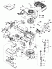 Toro 20771 - Lawnmower, 1983 (3000001-3999999) Ersatzteile ENGINE TECUMSEH MODEL TNT100-10085E
