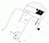 Toro 20771 - Lawnmower, 1983 (3000001-3999999) Ersatzteile HANDLE ASSEMBLY