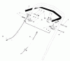 Toro 20771 - Lawnmower, 1983 (3000001-3999999) Ersatzteile TRACTION CONTROL ASSEMBLY