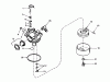 Toro 20775 - Lawnmower, 1980 (0000001-0999999) Ersatzteile CARBURETOR NO. 632050