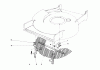 Toro 20775 - Lawnmower, 1980 (0000001-0999999) Ersatzteile LEAF SHREDDER KIT NO. 59105 (OPTIONAL)