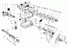 Toro 20775 - Lawnmower, 1981 (1000001-1999999) Ersatzteile GEAR CASE ASSEMBLY