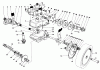 Toro 20775 - Lawnmower, 1982 (2000001-2999999) Ersatzteile GEAR CASE ASSEMBLY