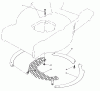 Toro 20780C - Lawnmower, 1985 (5000001-5999999) Ersatzteile LEAF SHREDDER KIT NO. 59101 (OPTIONAL)