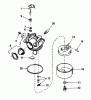 Toro 20780C - Lawnmower, 1988 (8000001-8999999) Ersatzteile CARBURETOR NO.632098