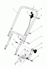 Toro 20780C - Lawnmower, 1988 (8000001-8999999) Ersatzteile HANDLE ASSEMBLY