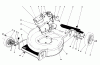 Toro 20780C - Lawnmower, 1988 (8000001-8999999) Ersatzteile HOUSING ASSEMBLY