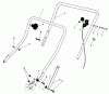 Toro 20782C - Lawnmower, 1985 (5000001-5999999) Ersatzteile HANDLE ASSEMBLY