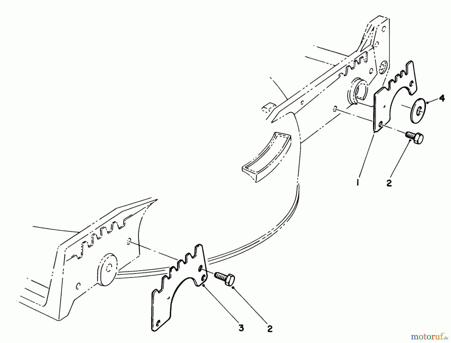 Toro Neu Mowers, Walk-Behind Seite 1 20782C - Toro Lawnmower, 1986 (6000001-6999999) WEAR PLATE KIT NO. 49-4080 (OPTIONAL)