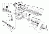 Toro 20785 - Lawnmower, 1981 (1000001-1999999) Ersatzteile GEAR CASE ASSEMBLY