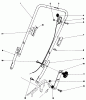 Toro 20788 - Lawnmower, 1979 (9000001-9999999) Ersatzteile HANDLE ASSEMBLY