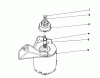 Toro 20790 - Lawnmower, 1979 (9000001-9999999) Ersatzteile STARTER MOTOR