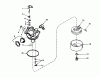 Toro 20790 - Lawnmower, 1980 (0000001-0999999) Ersatzteile CARBURETOR NO. 632050