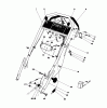 Toro 20790 - Lawnmower, 1980 (0000001-0999999) Ersatzteile HANDLE ASSEMBLY