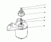 Toro 20790 - Lawnmower, 1980 (0000001-0999999) Ersatzteile STARTER MOTOR