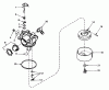 Toro 20790 - Lawnmower, 1981 (1000001-1999999) Ersatzteile CARBURETOR NO.632050